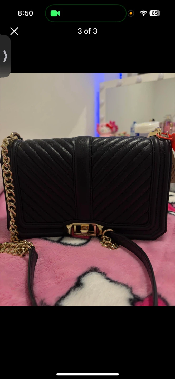Rebecca Minkoff Quilted Shoulder Bag - Black - photo 3