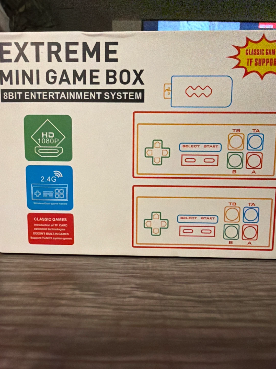 EXTREME MINI GAME BOX 8BIT Entertainment System