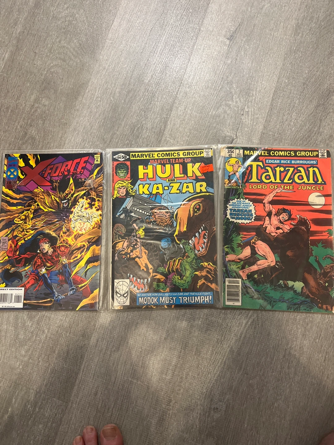 Marvel Comics Group Hulk and Ka-Zar Comic Book #104