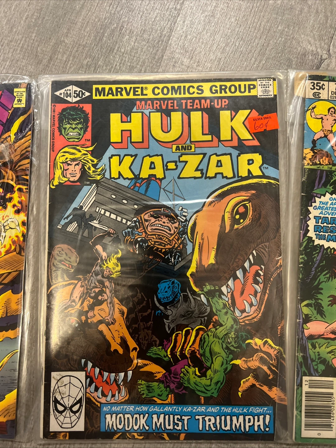 Marvel Comics Group Hulk and Ka-Zar Comic Book #104 - photo 3