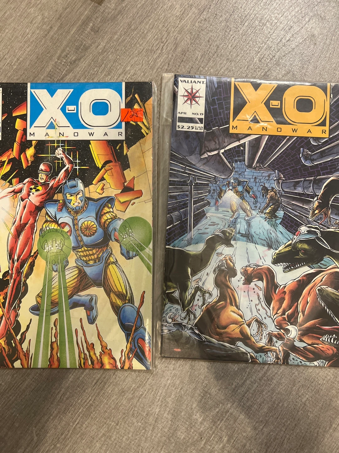 Valiant X-O Manowar Comics - Issues #15 & #17