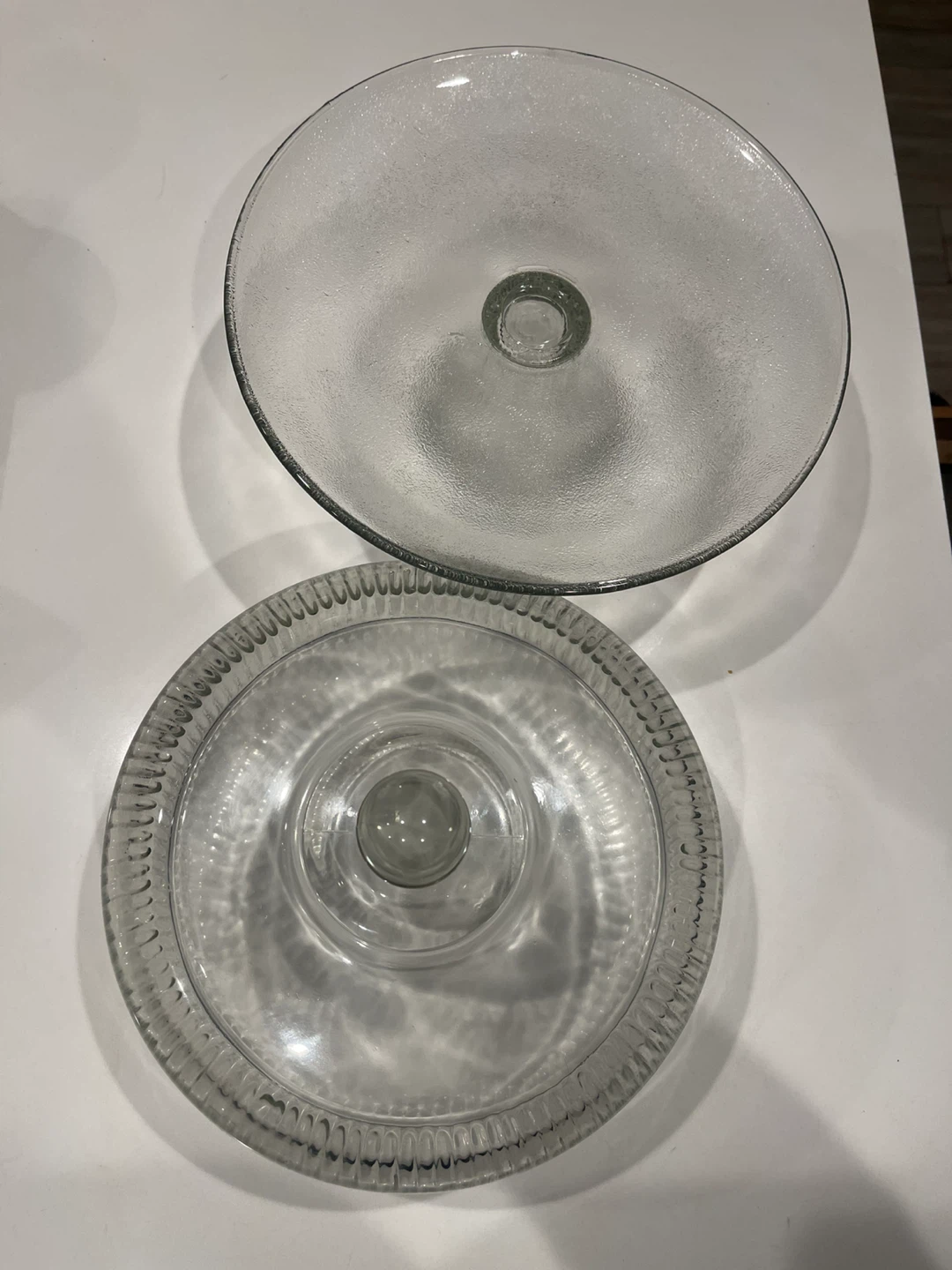 Glass Cake Stand with Dome Cover - photo 3