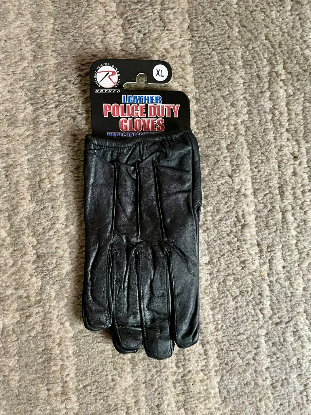 Leather Police  or security gloves for Duty Gloves XL - photo 2