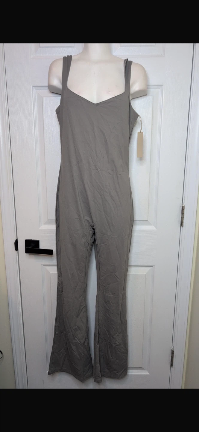 NEW! Vilanva Dressy One Piece Stretch Wide Leg Romper Jumpsuit - photo 5
