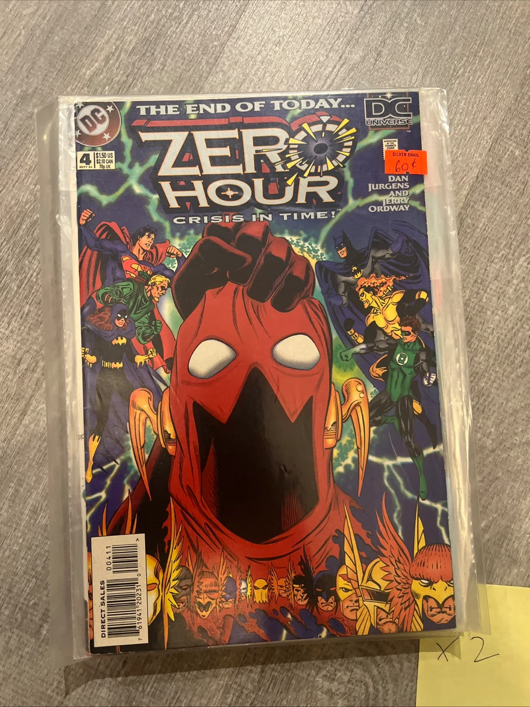 DC Comics Zero Hour & Justice League International Comic Bundle - photo 3