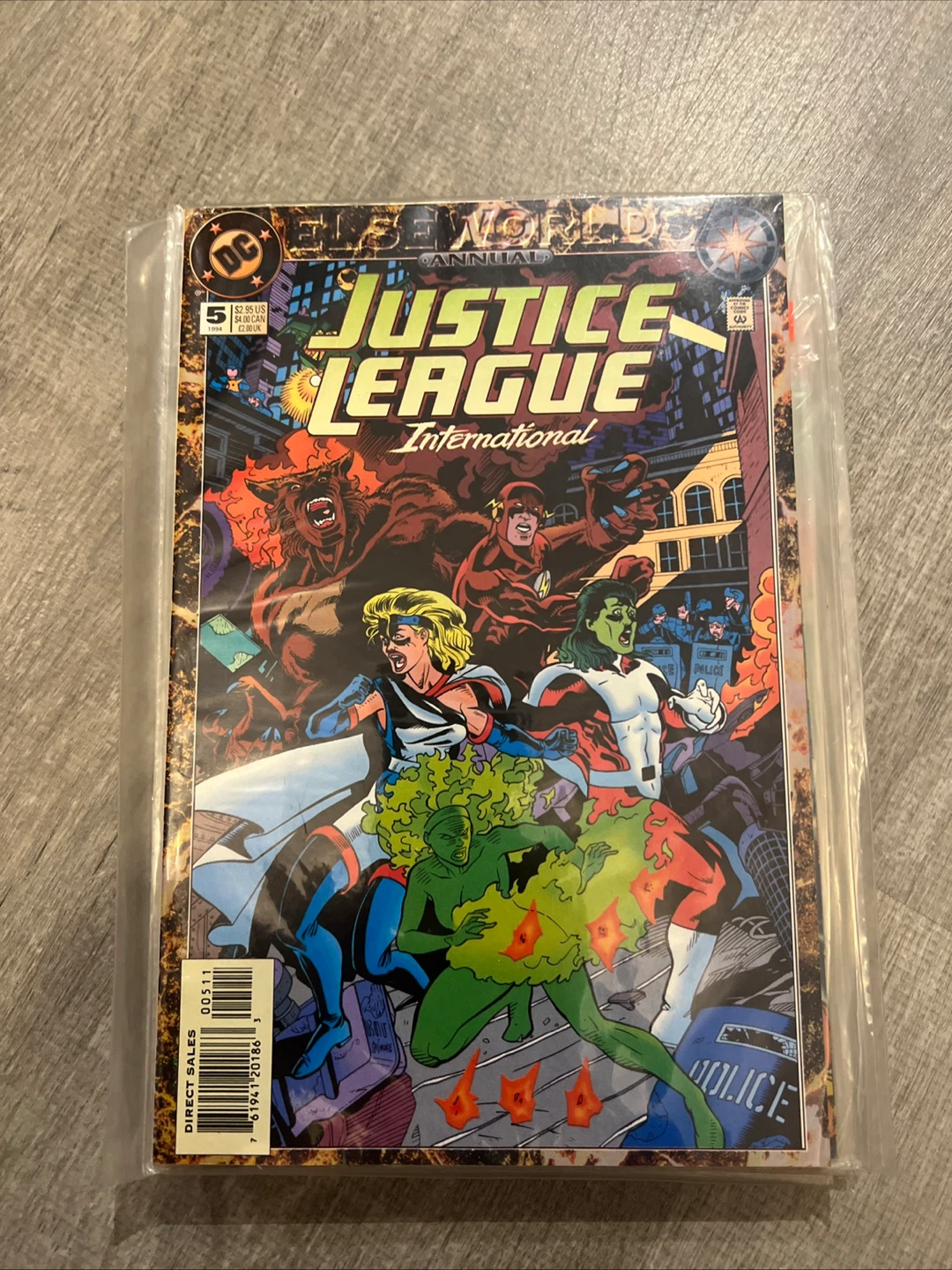 DC Comics Zero Hour & Justice League International Comic Bundle - photo 4