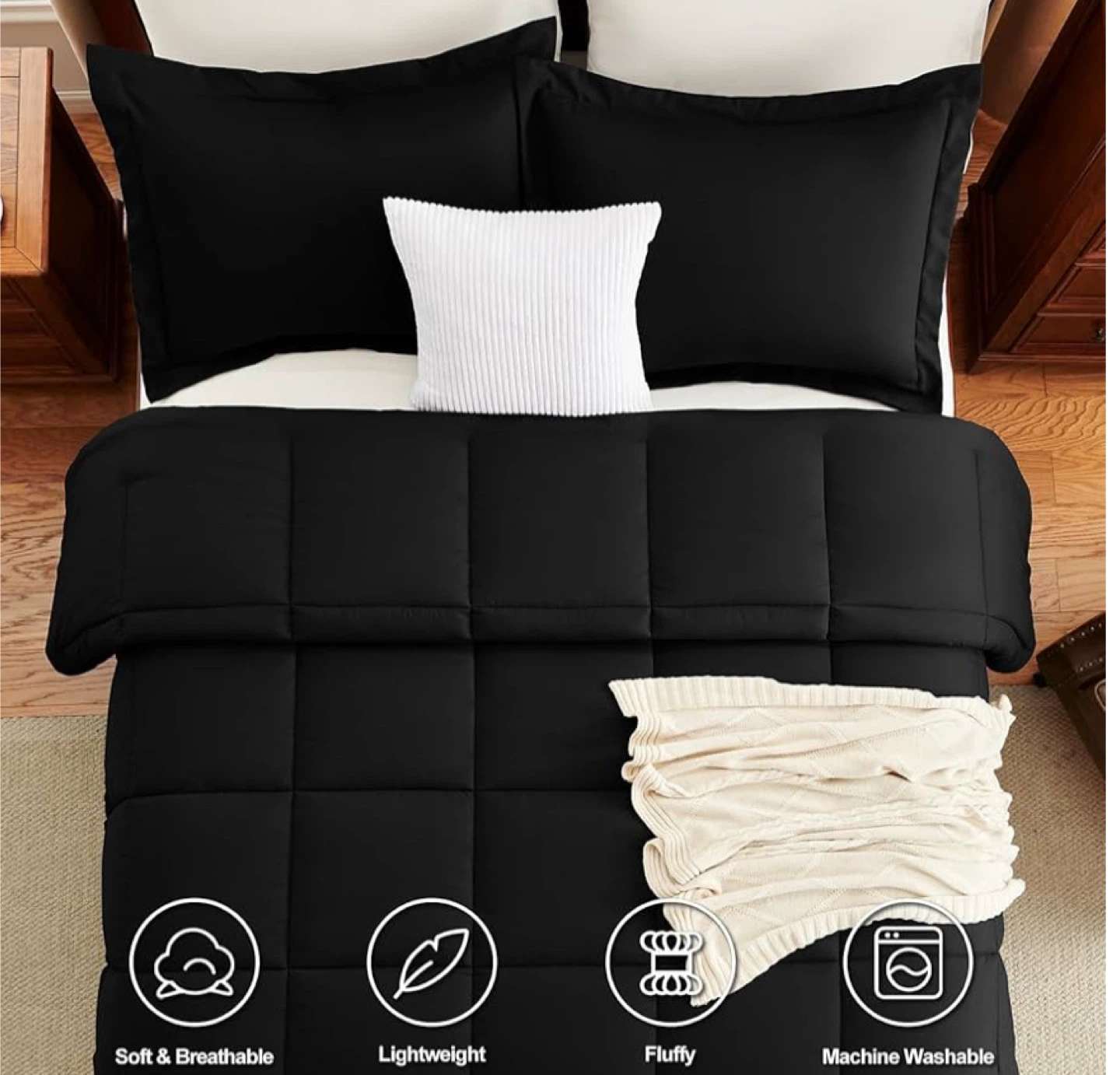 Comforter Queen size Set with 2 Pillow Shams - photo 3