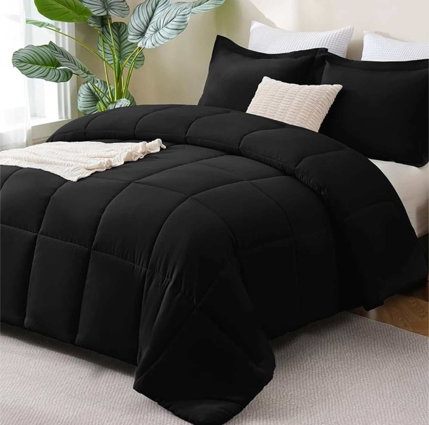 Comforter Queen size Set with 2 Pillow Shams