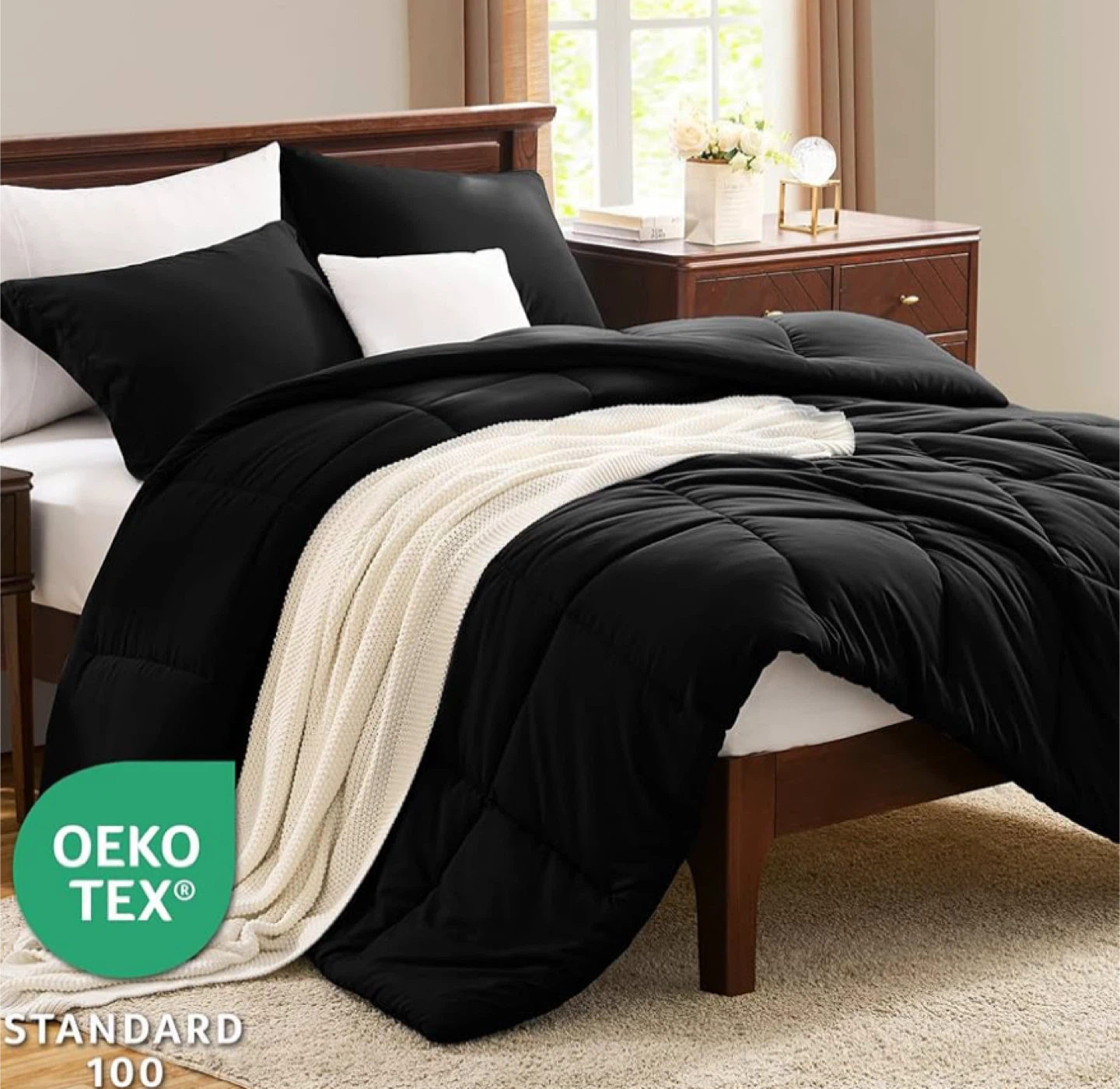 Comforter Queen size Set with 2 Pillow Shams - photo 2