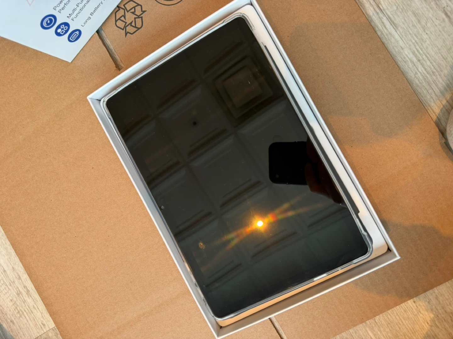 Tablet with gemini AI