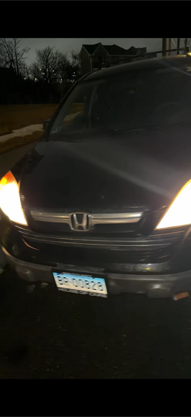 Black Honda CR-V
