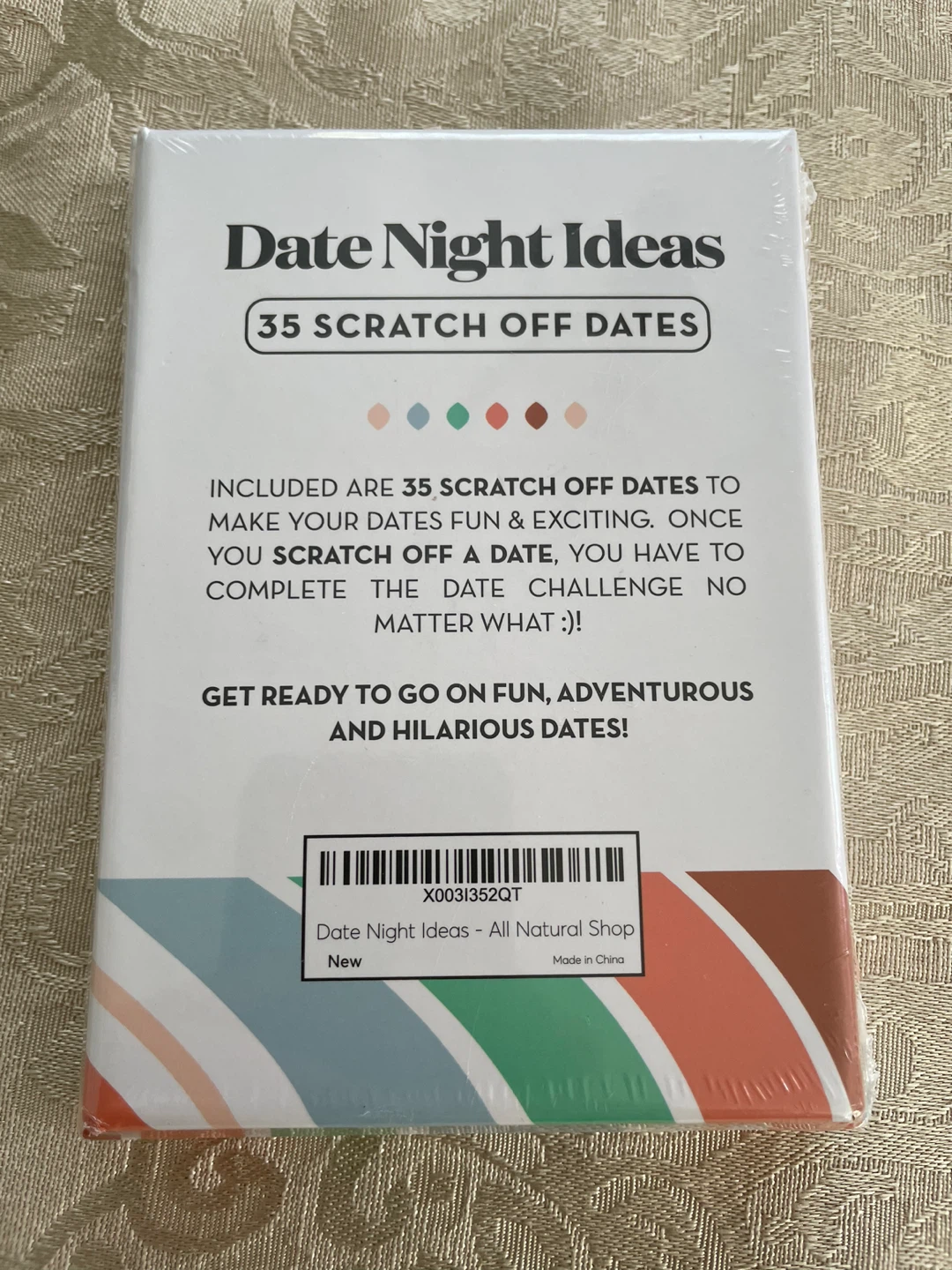 NEW! Date Night Ideas Scratch Off Box - photo 3