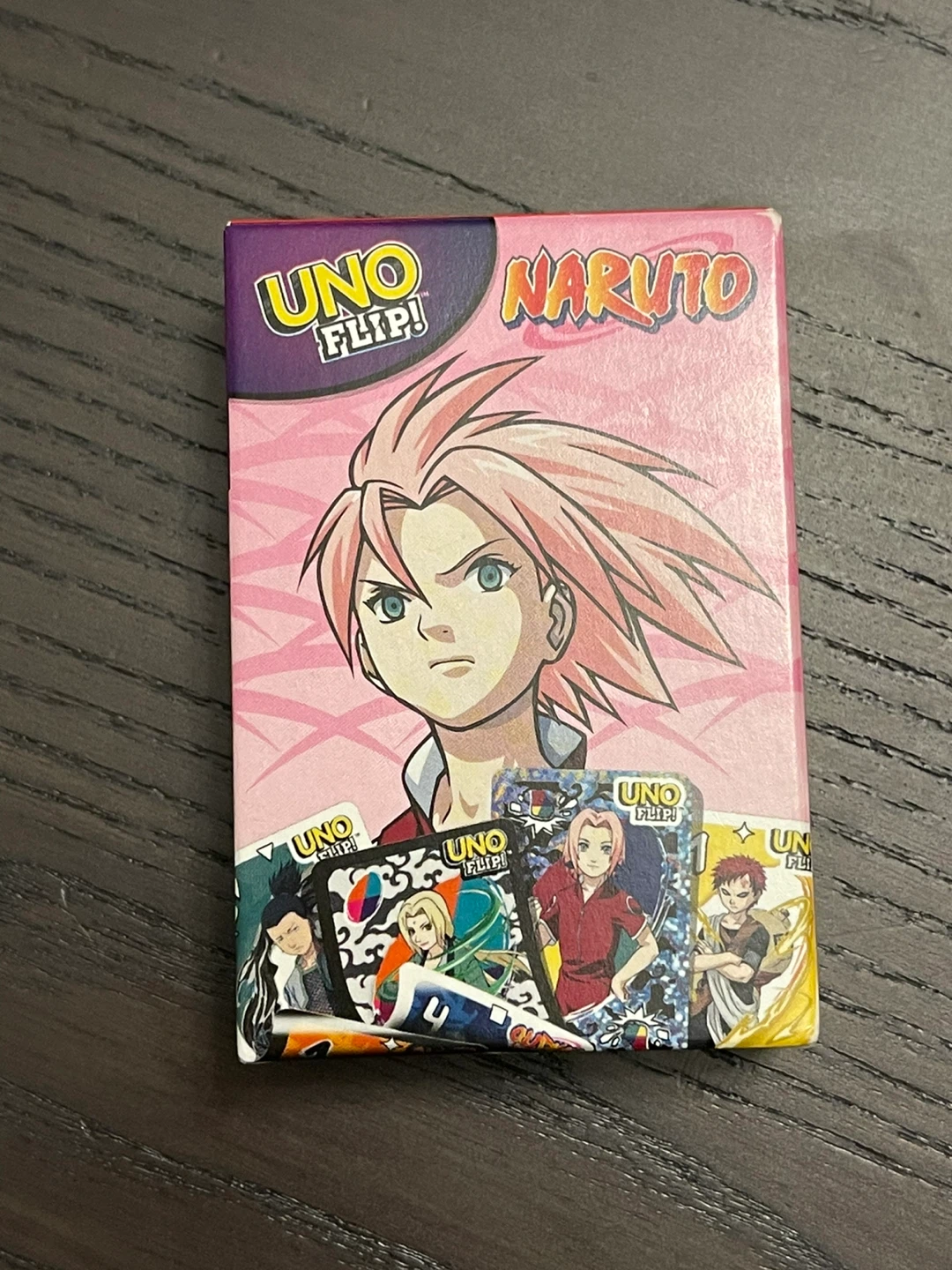 UNO Flip! Naruto Card Game