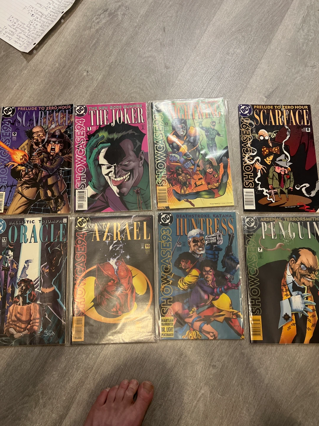 Showcase comics