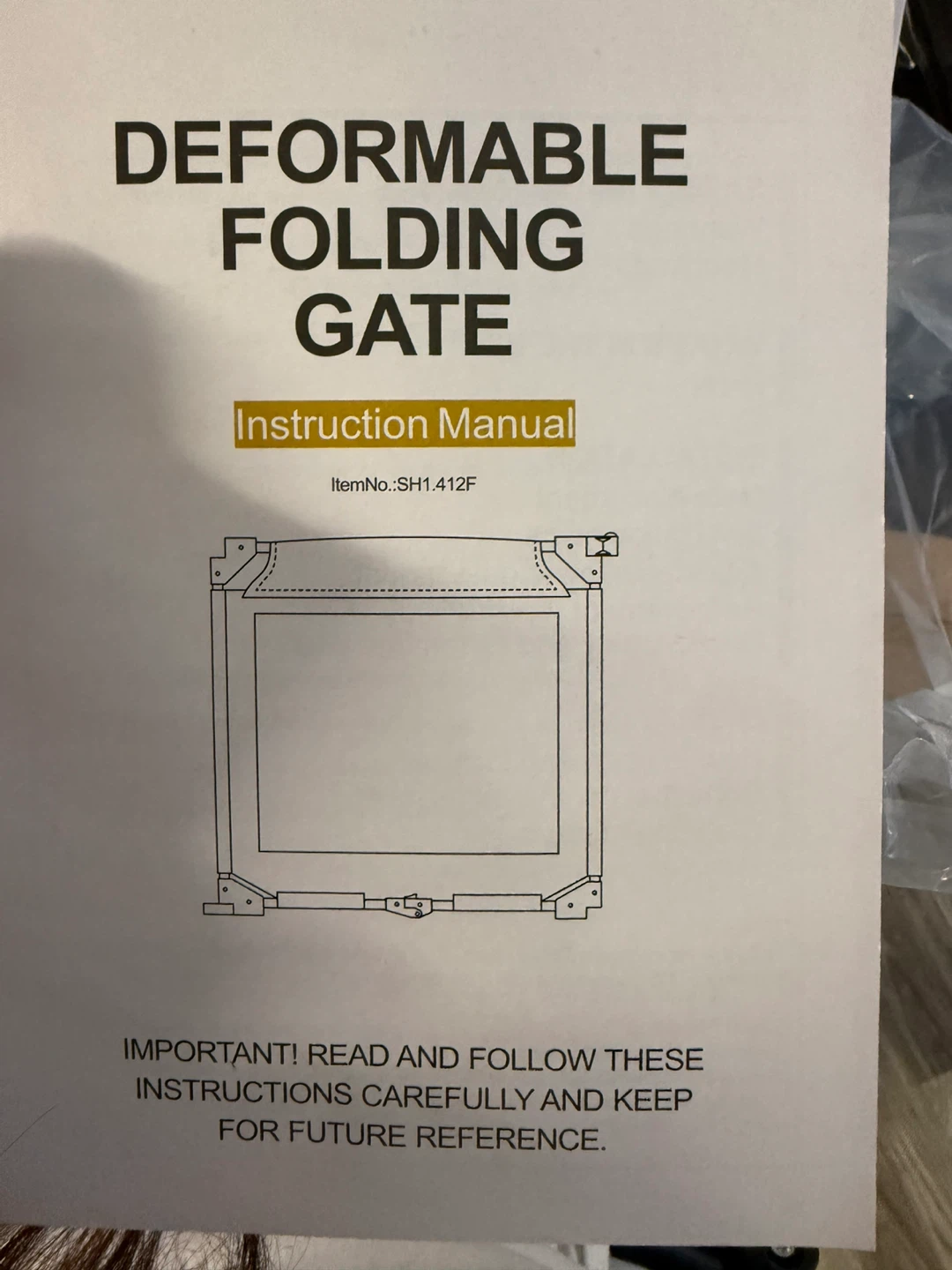 Deformable Folding Gate