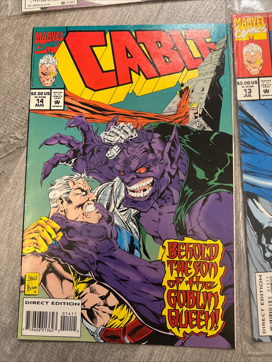 Marvel Comics Cable Lot (Issues 13 & 14) - photo 5