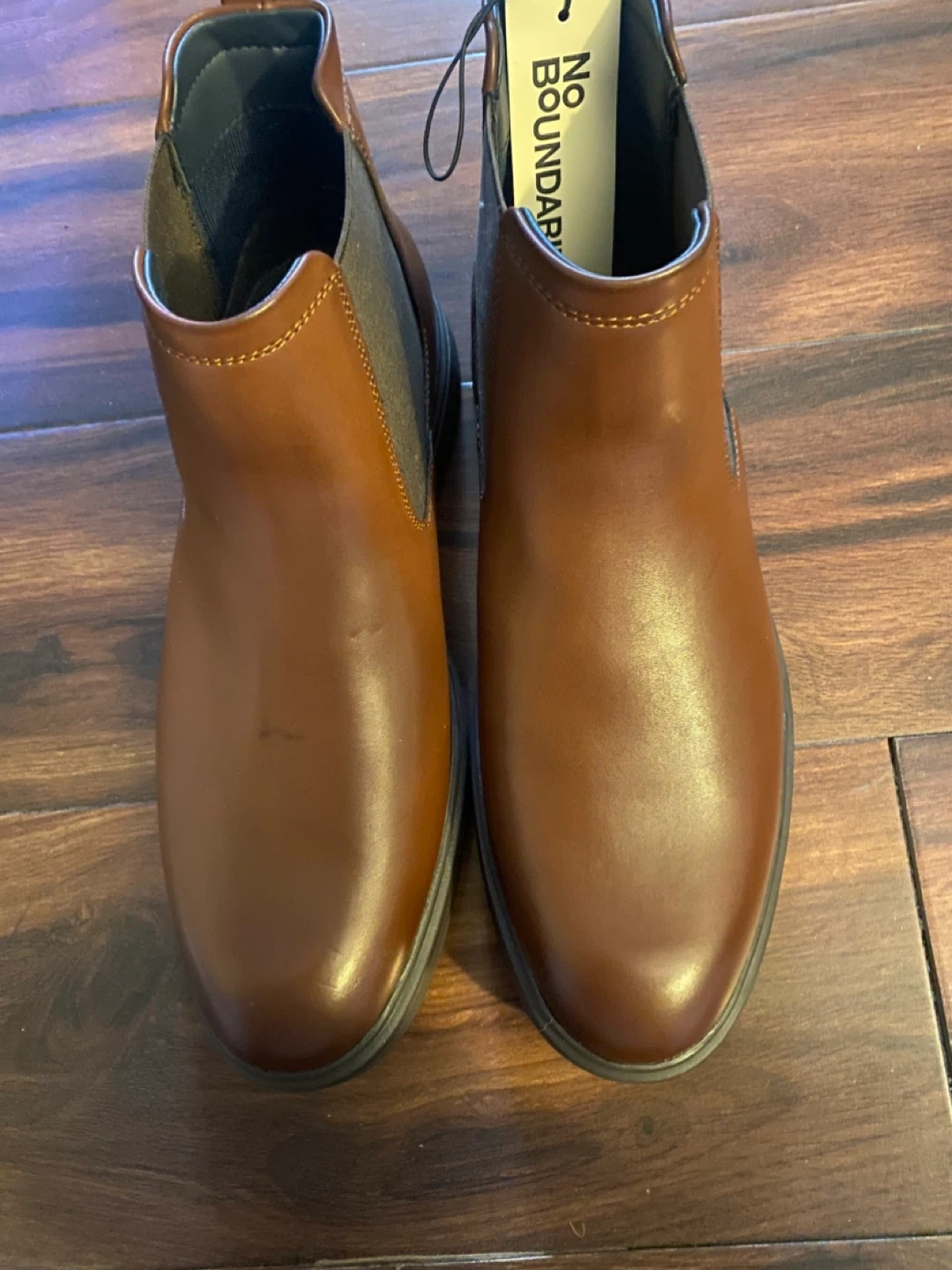 No Boundaries Brown Chelsea Boots