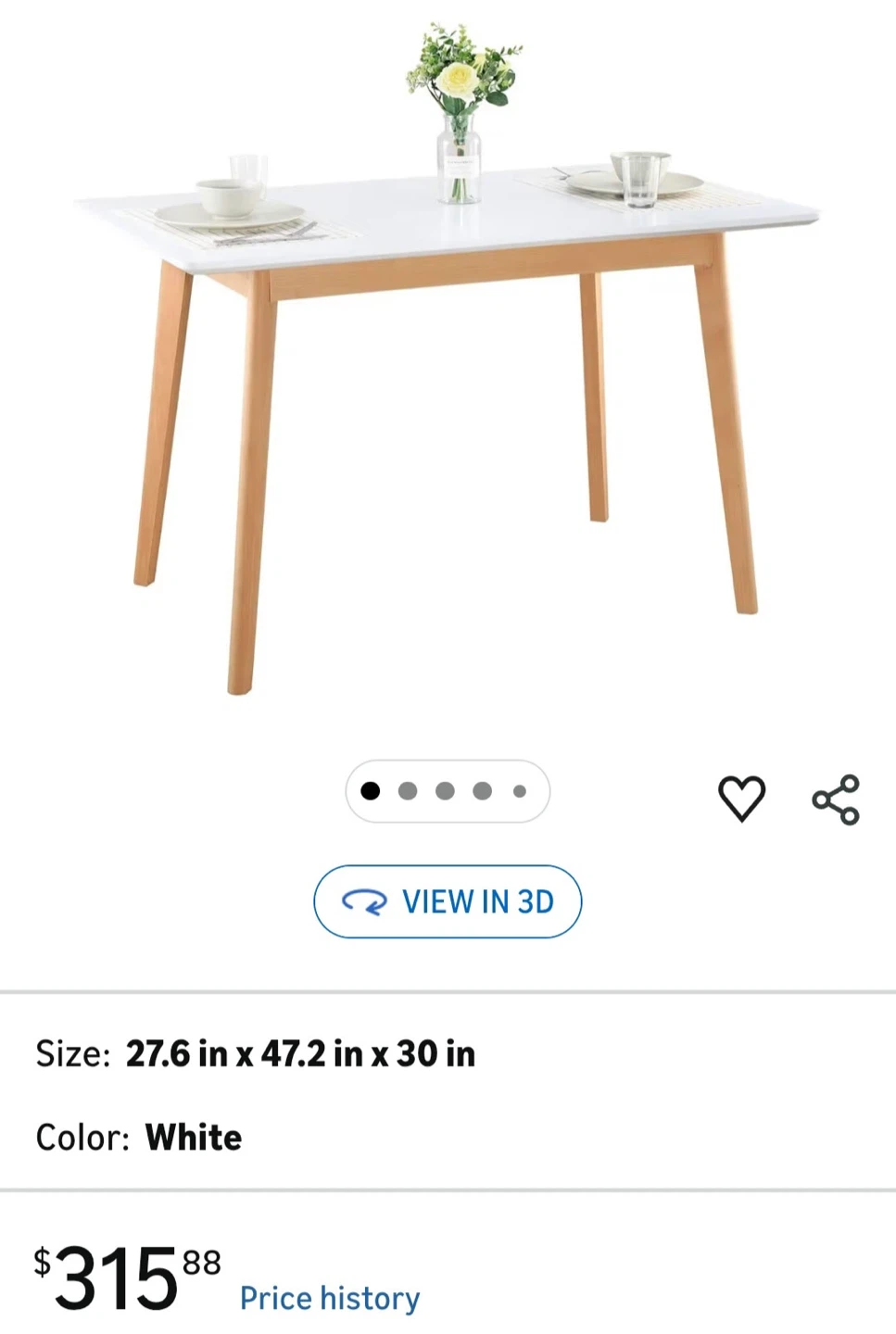 New in box Dining Chairs - Set of 4 table set available - photo 3