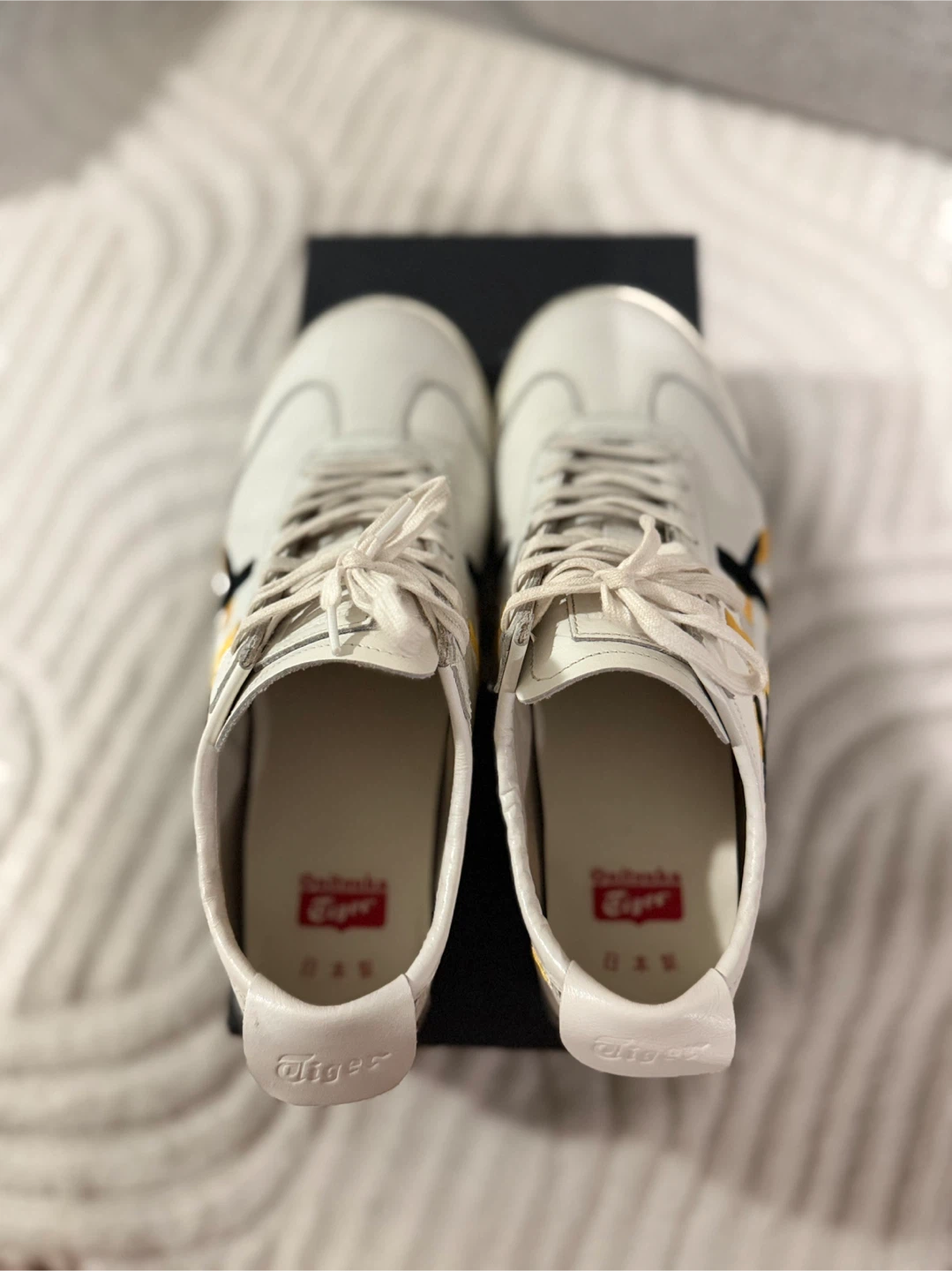 Onitsuka Tiger Mexico 66 White Yellow Black Shoes - photo 5