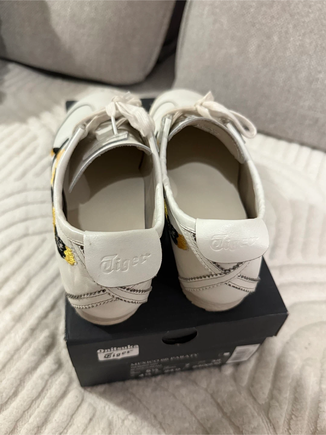 Onitsuka Tiger Mexico 66 White Yellow Black Shoes - photo 4