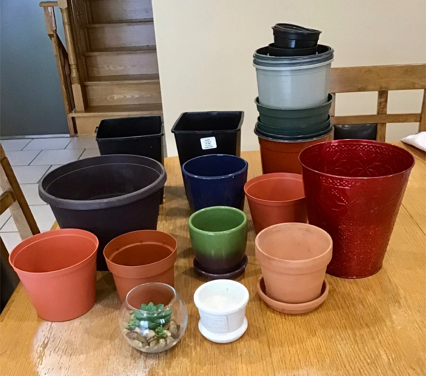 Assorted Plant Pots