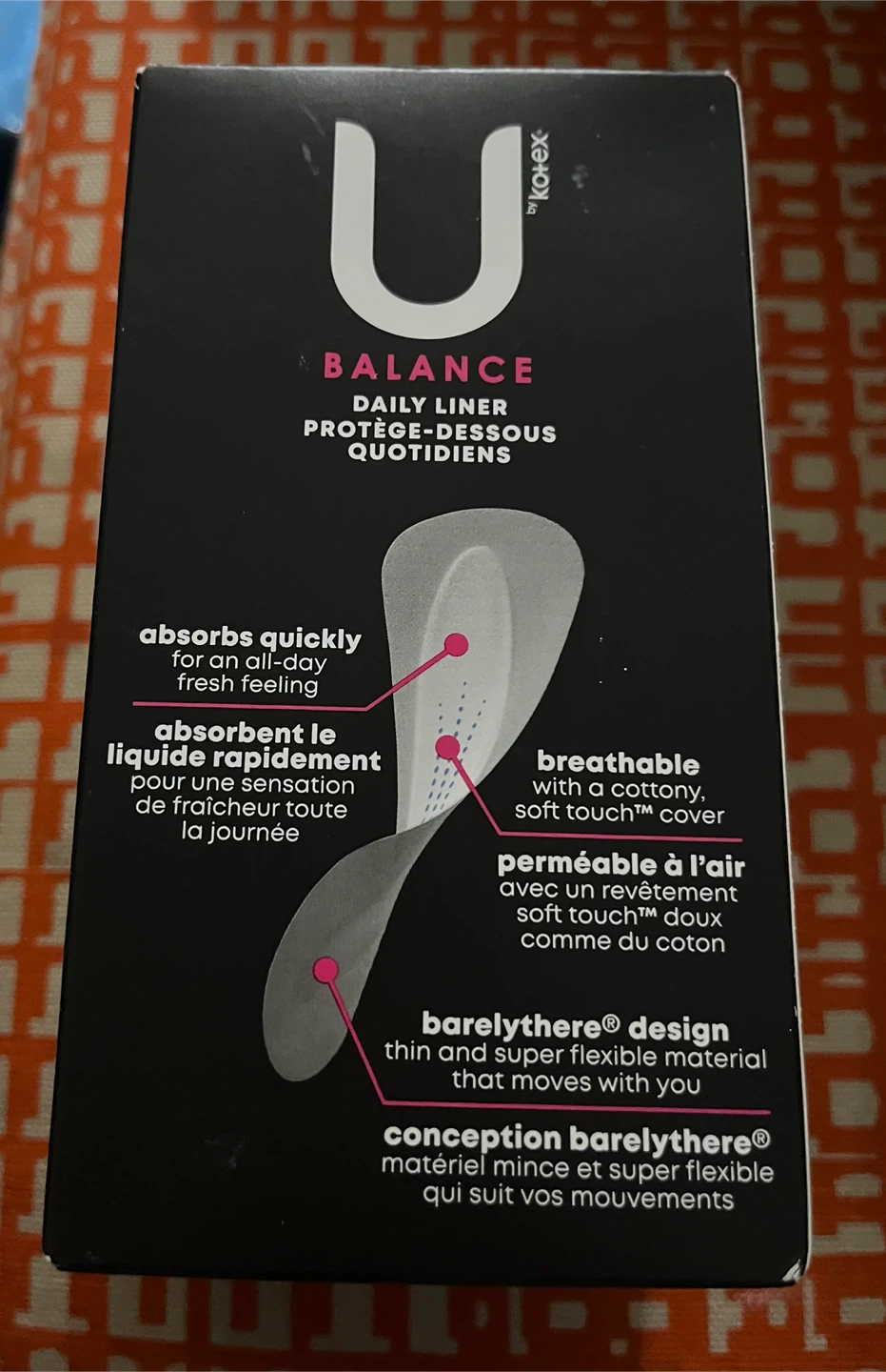 U by Kotex Balance Daily Liners - 50 Thin Wrapped Liners - photo 2