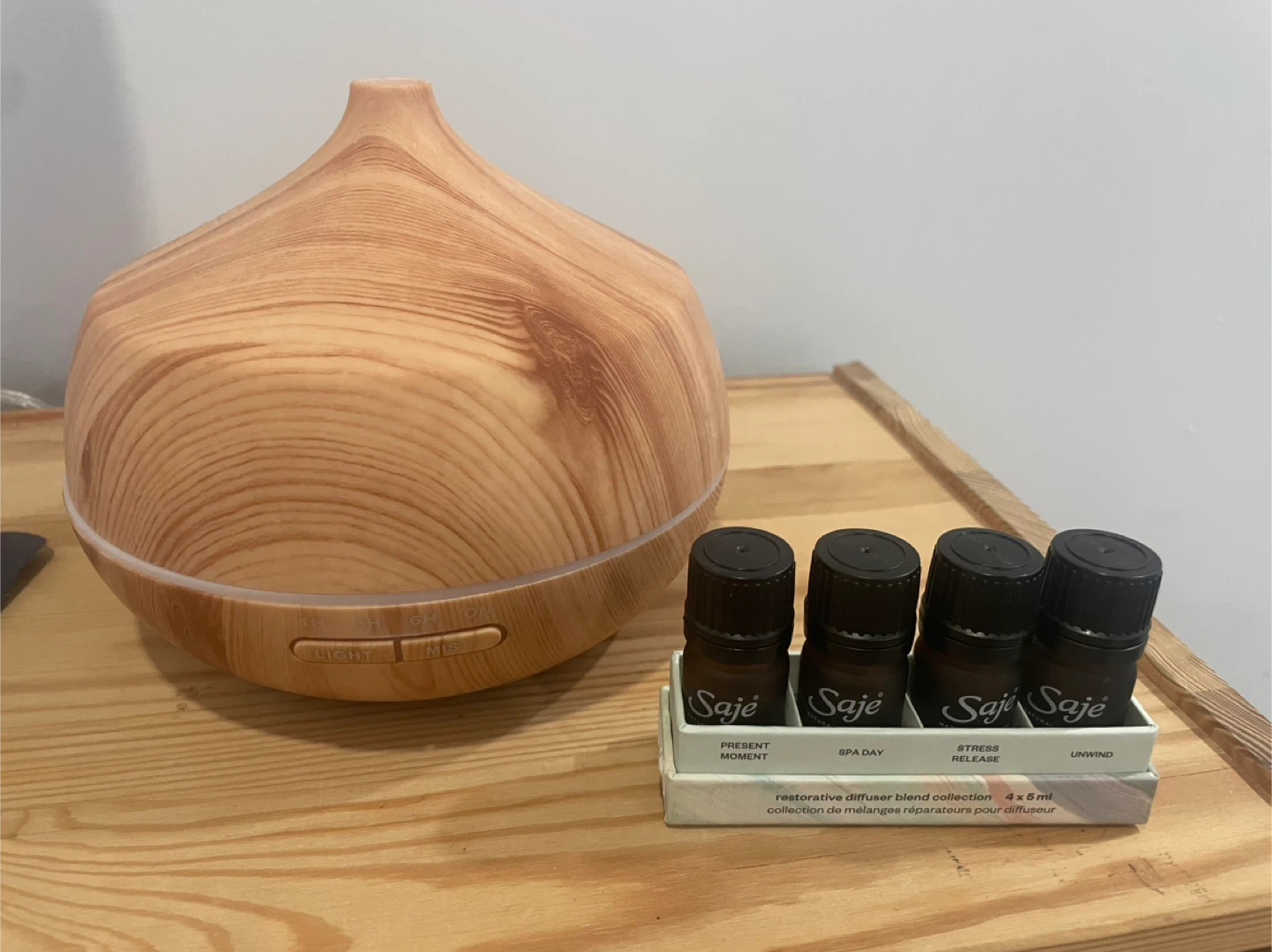 Oil diffuser & saje oil