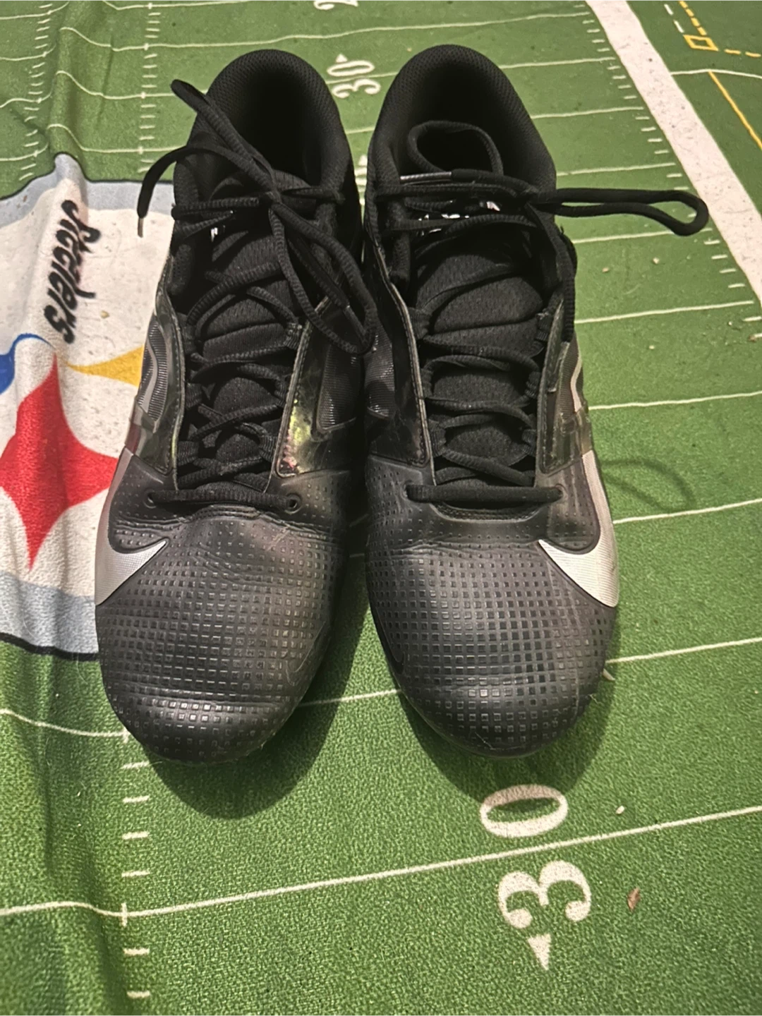 Nike Alpha Men's Football Cleats Black - photo 4