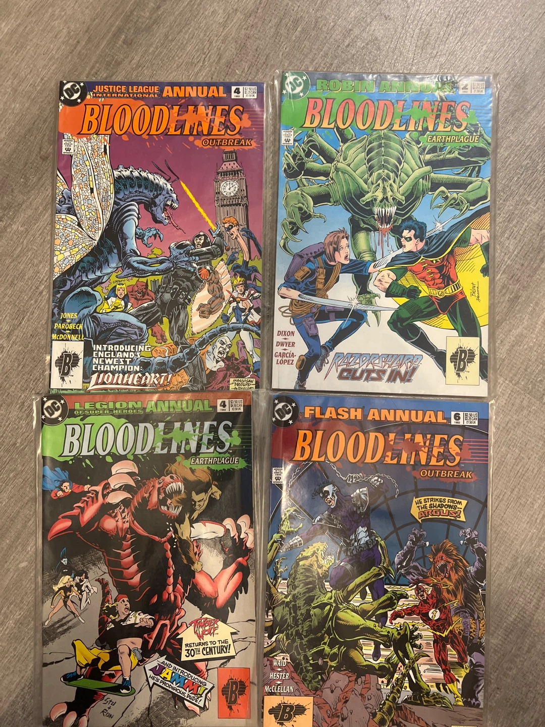 DC Comics Bloodlines Annual Collection (4 Issues)