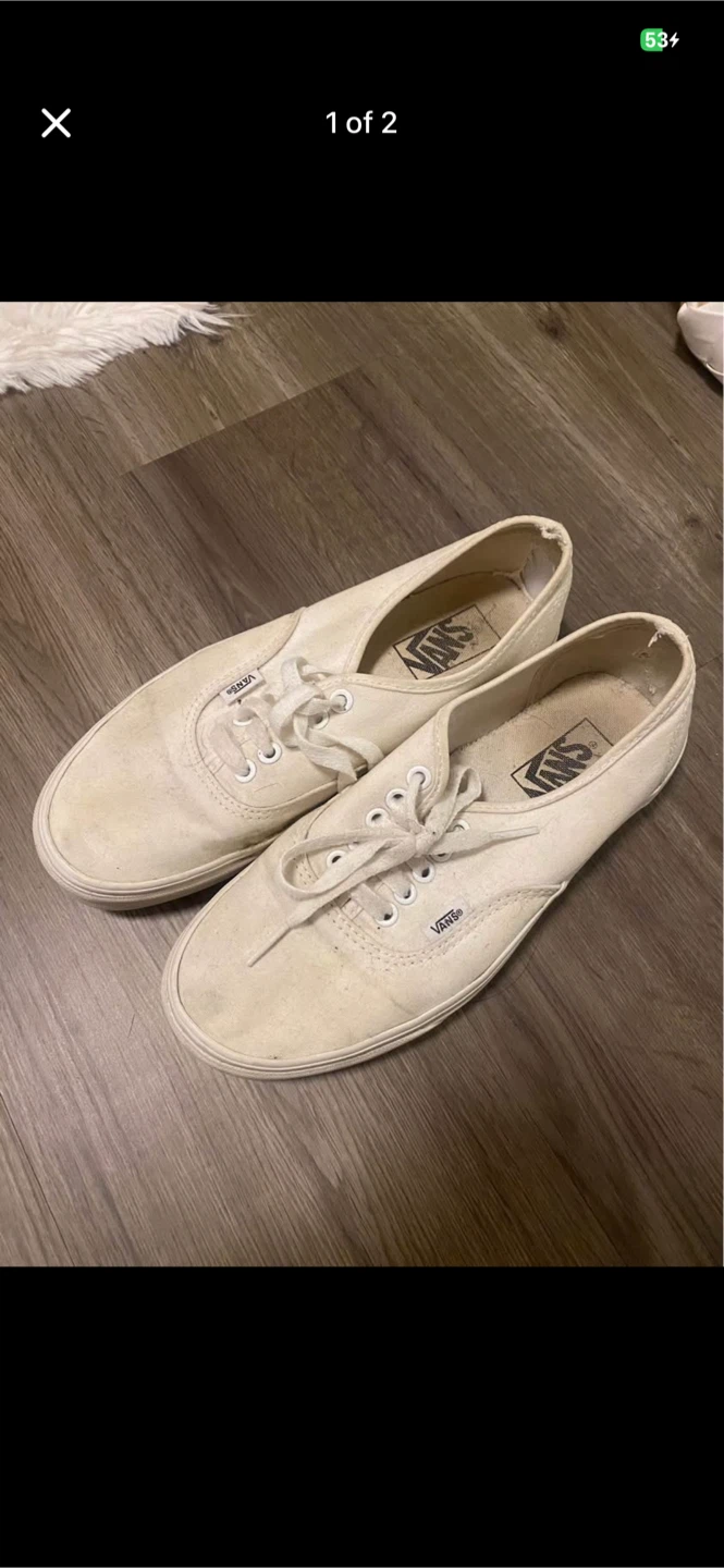 Vans Authentic True White - US 8.5