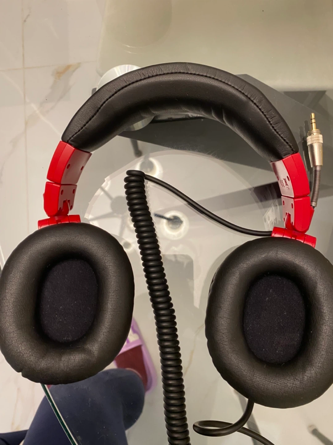 Audio-Technica ATH-M50x Red Studio Monitor Headphones - photo 2
