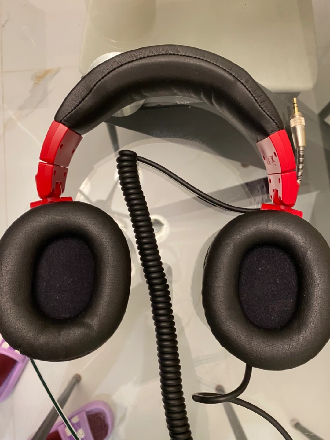 Audio-Technica ATH-M50x Red Studio Monitor Headphones - photo 3