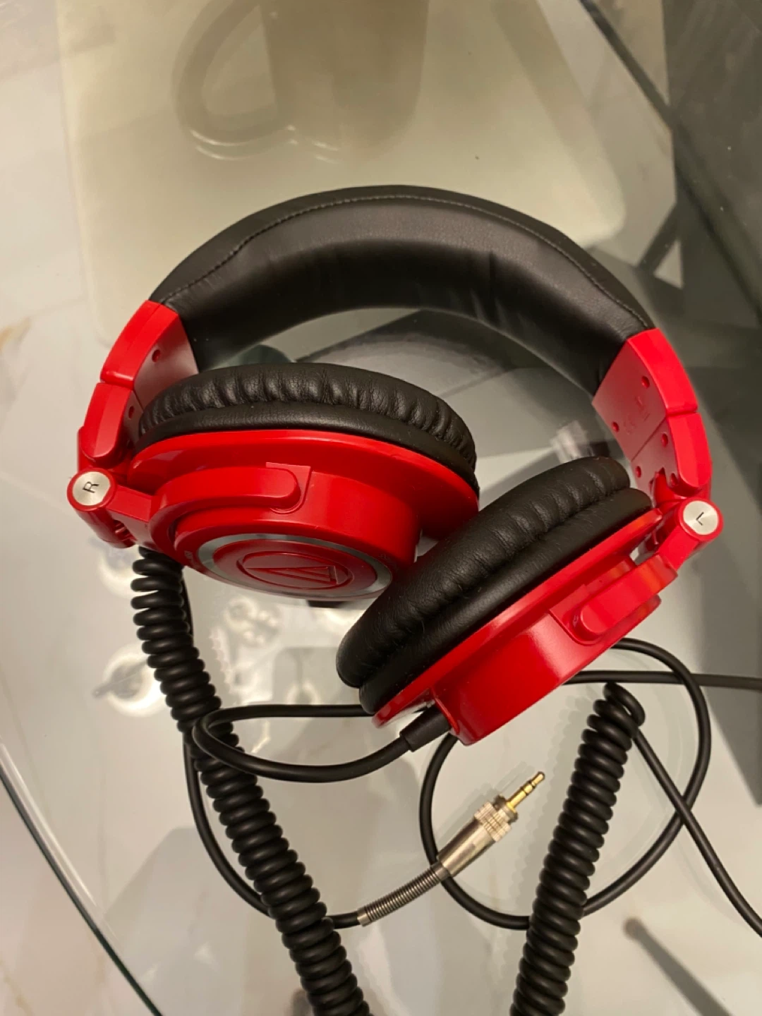 Audio-Technica ATH-M50x Red Studio Monitor Headphones - photo 4