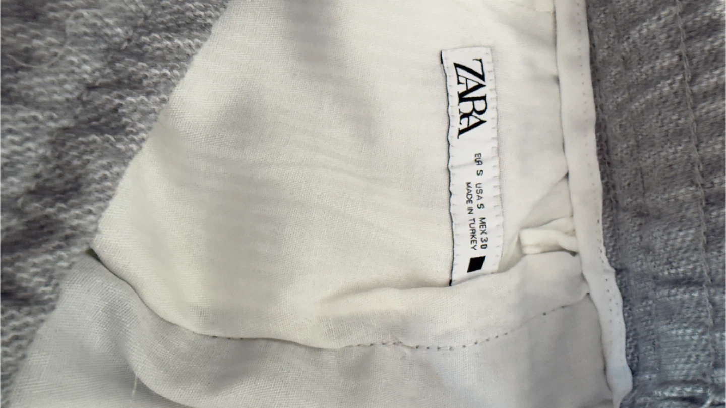 ZARA Grey Pants Size S - photo 2