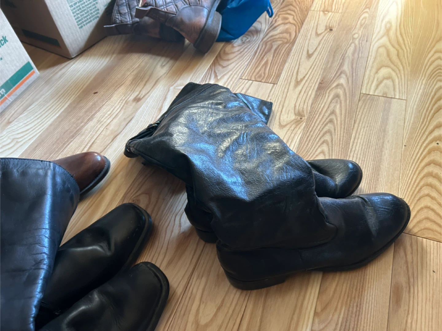 $20 each boot size 10 Mixed Lot of Women's Leather Boots - photo 5