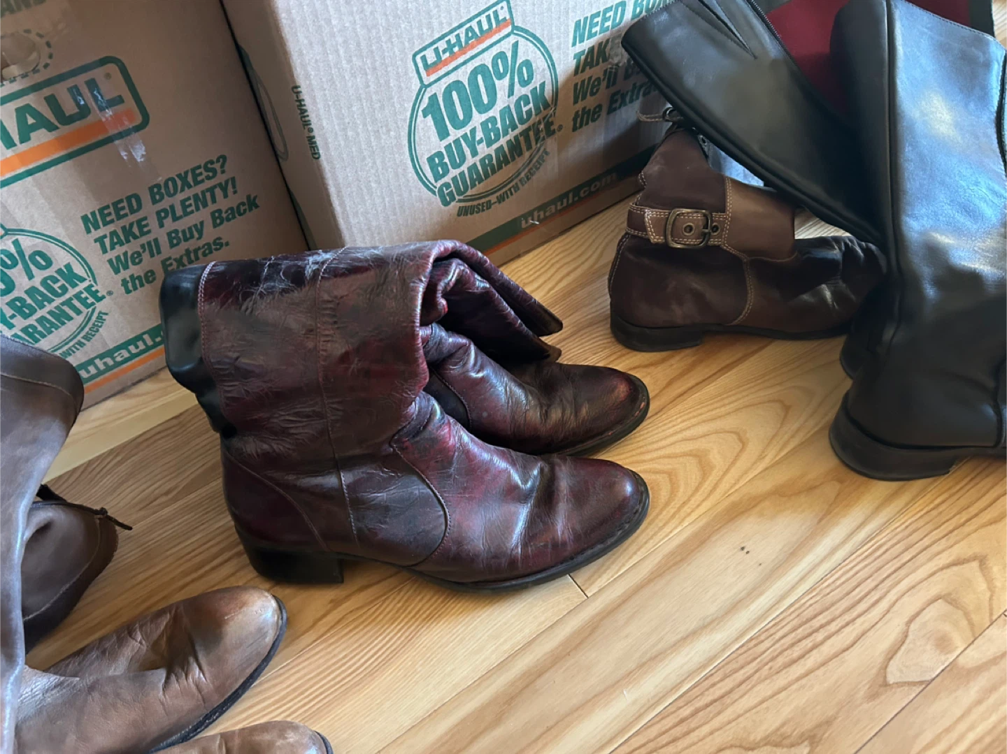 $20 each boot size 10 Mixed Lot of Women's Leather Boots - photo 3