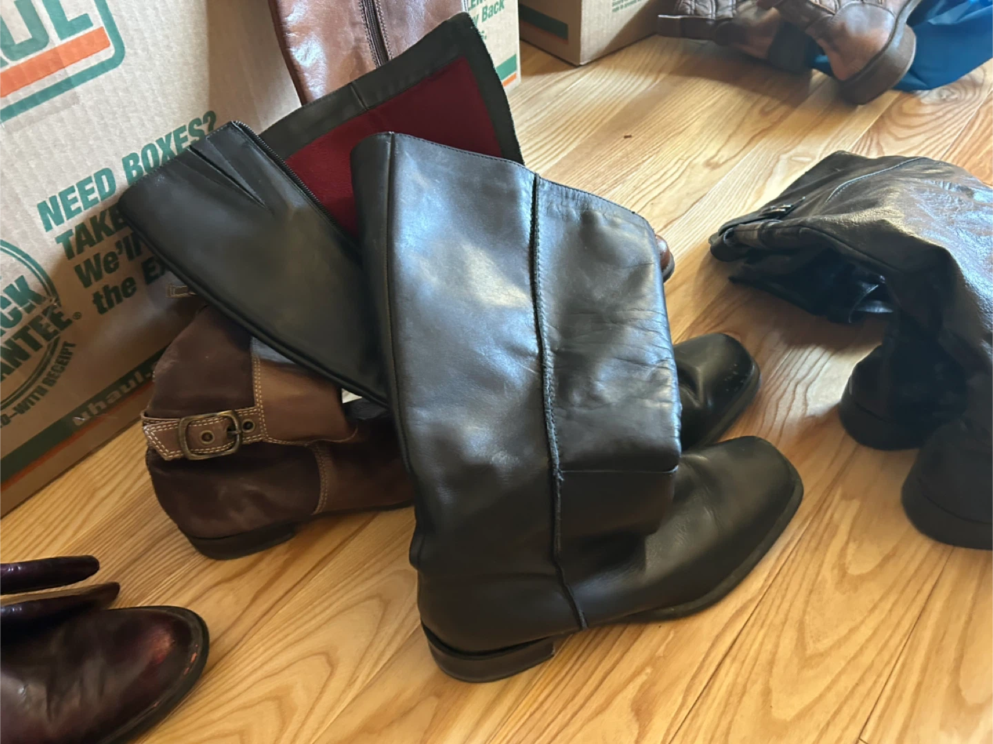 $20 each boot size 10 Mixed Lot of Women's Leather Boots - photo 4