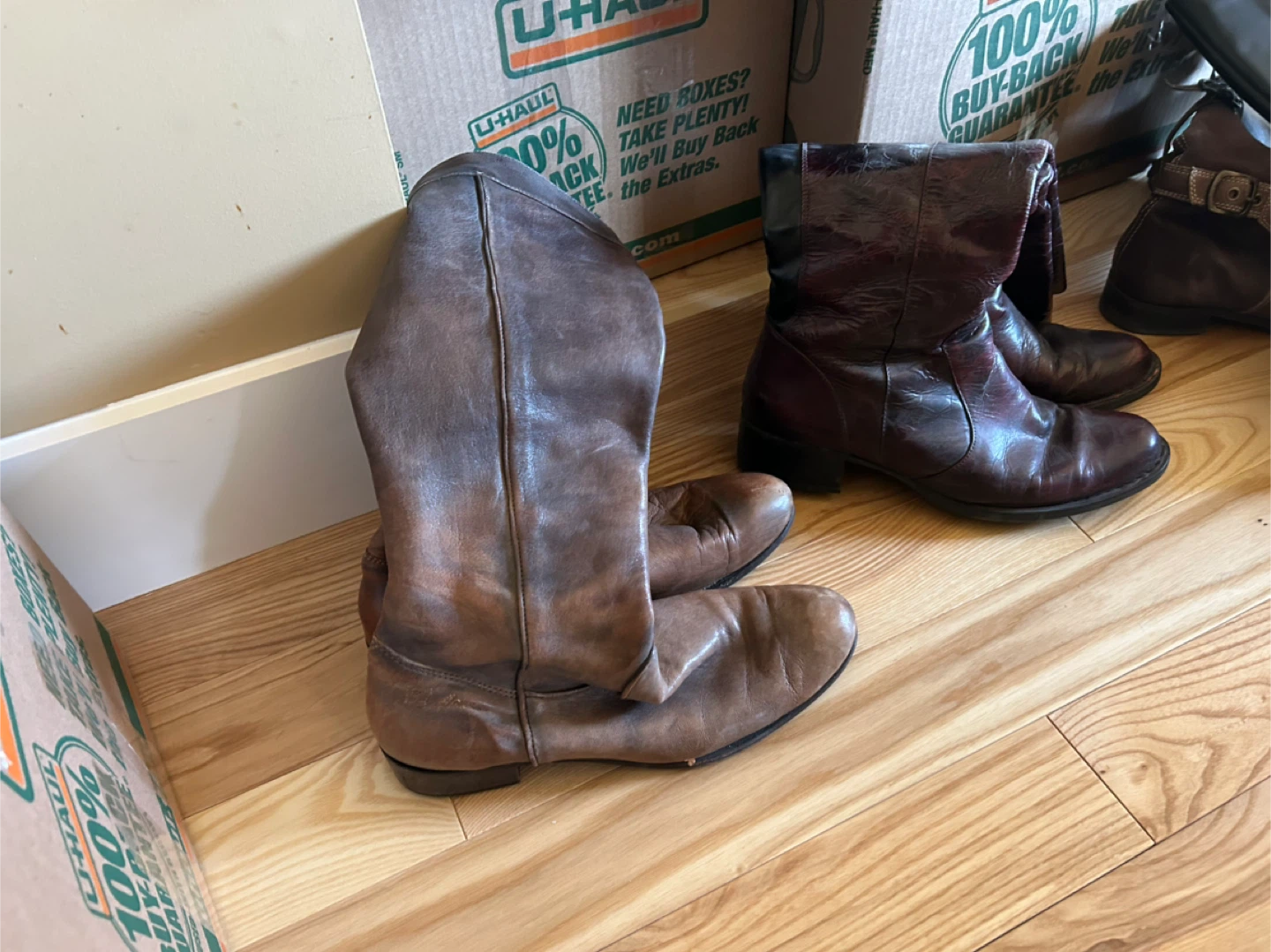 $20 each boot size 10 Mixed Lot of Women's Leather Boots - photo 2