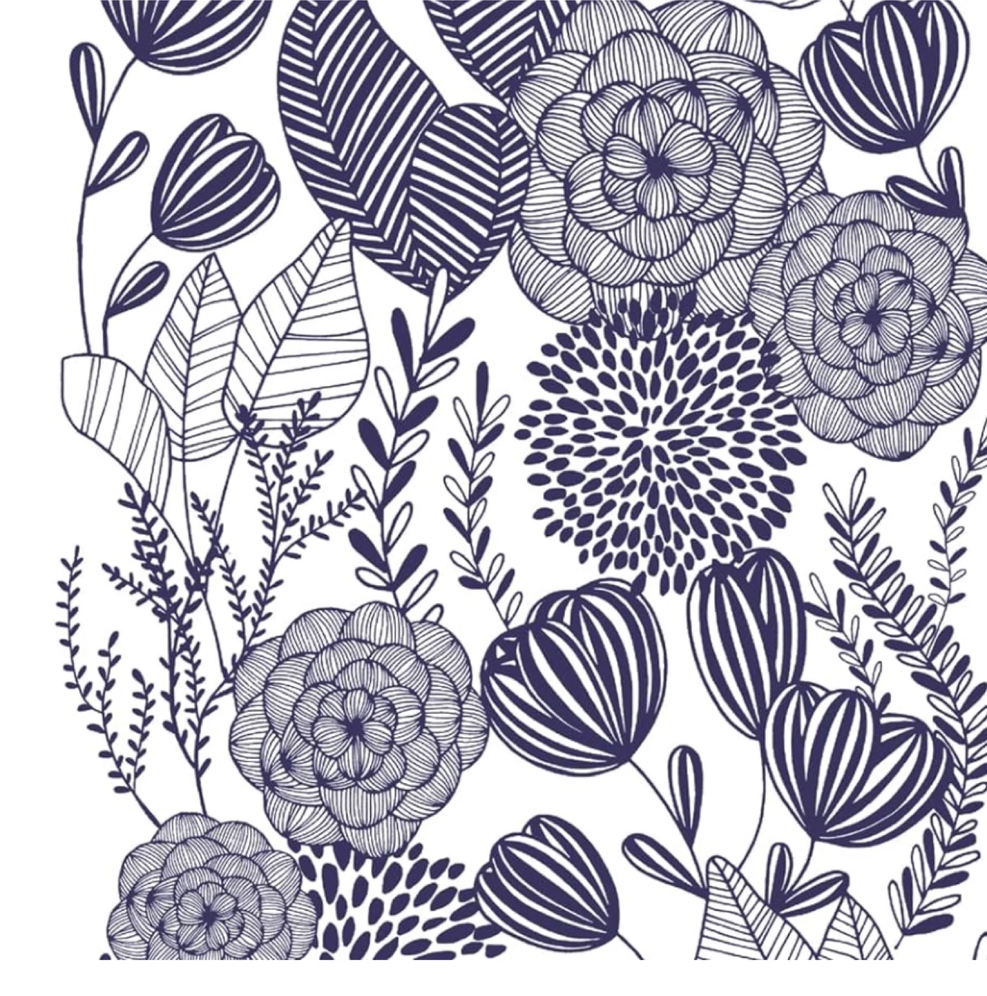 Refresh your old cabinets with floral rolls - photo 5