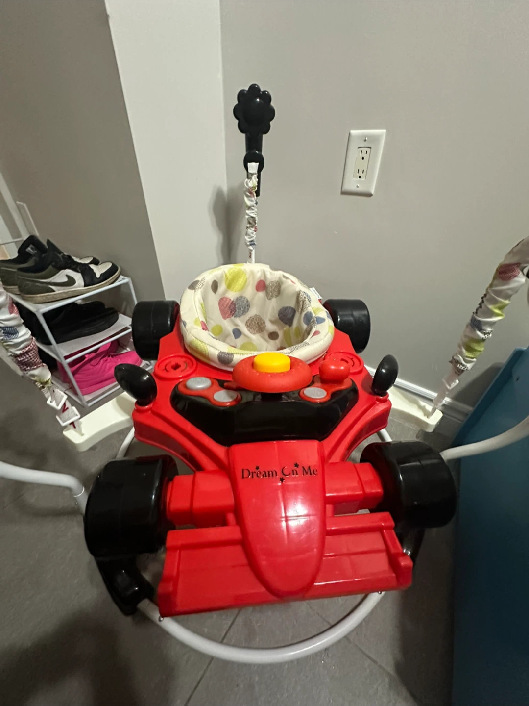 Dream On Me Red Race Car Jumperoo - photo 2