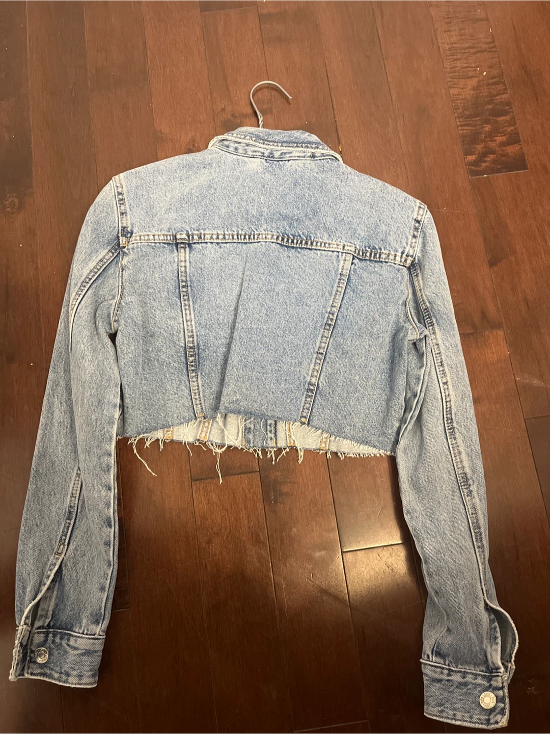 ZARA Cropped Denim Jacket - photo 2