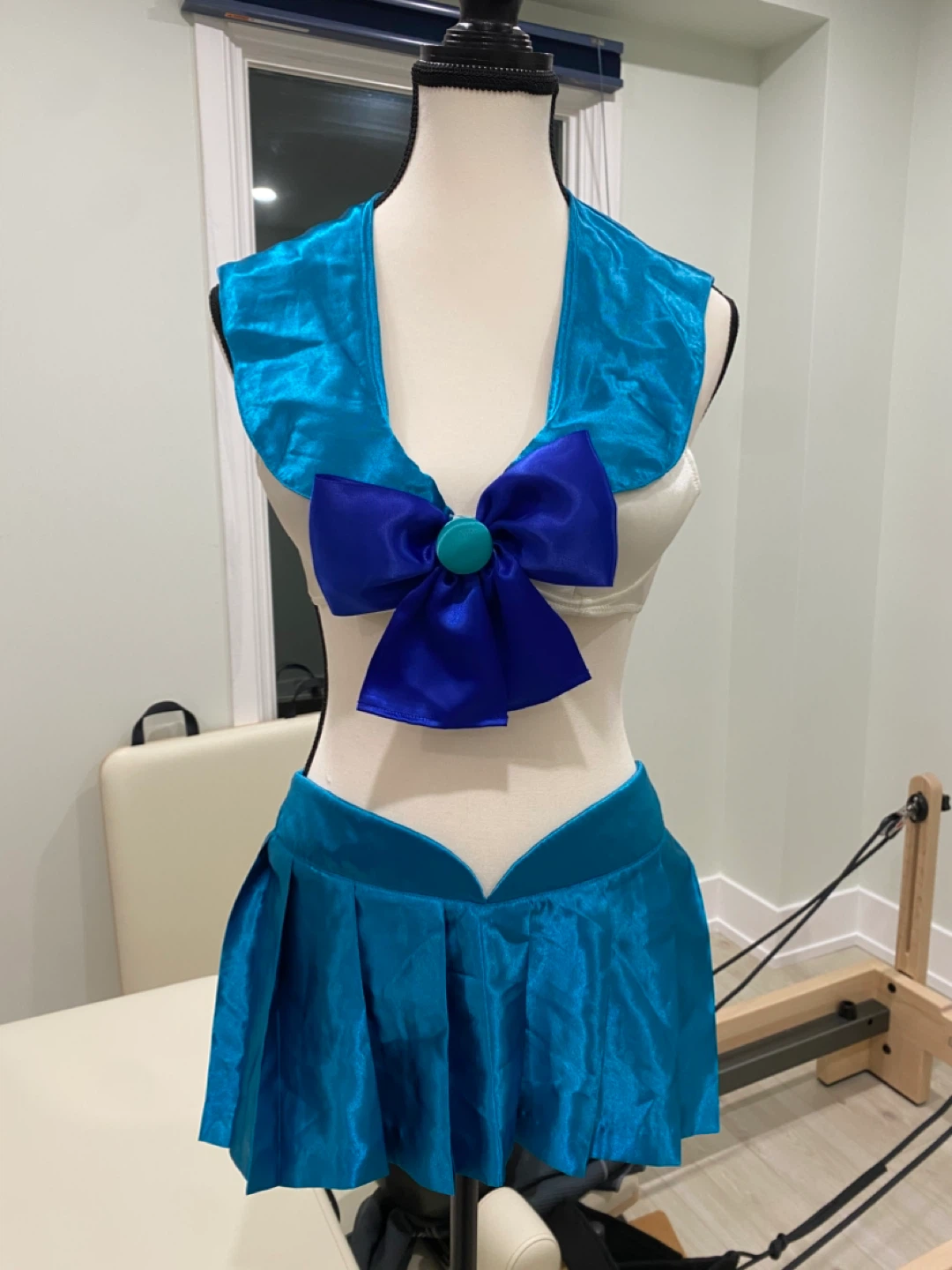 Blue Sailor Costume Skirt and Top