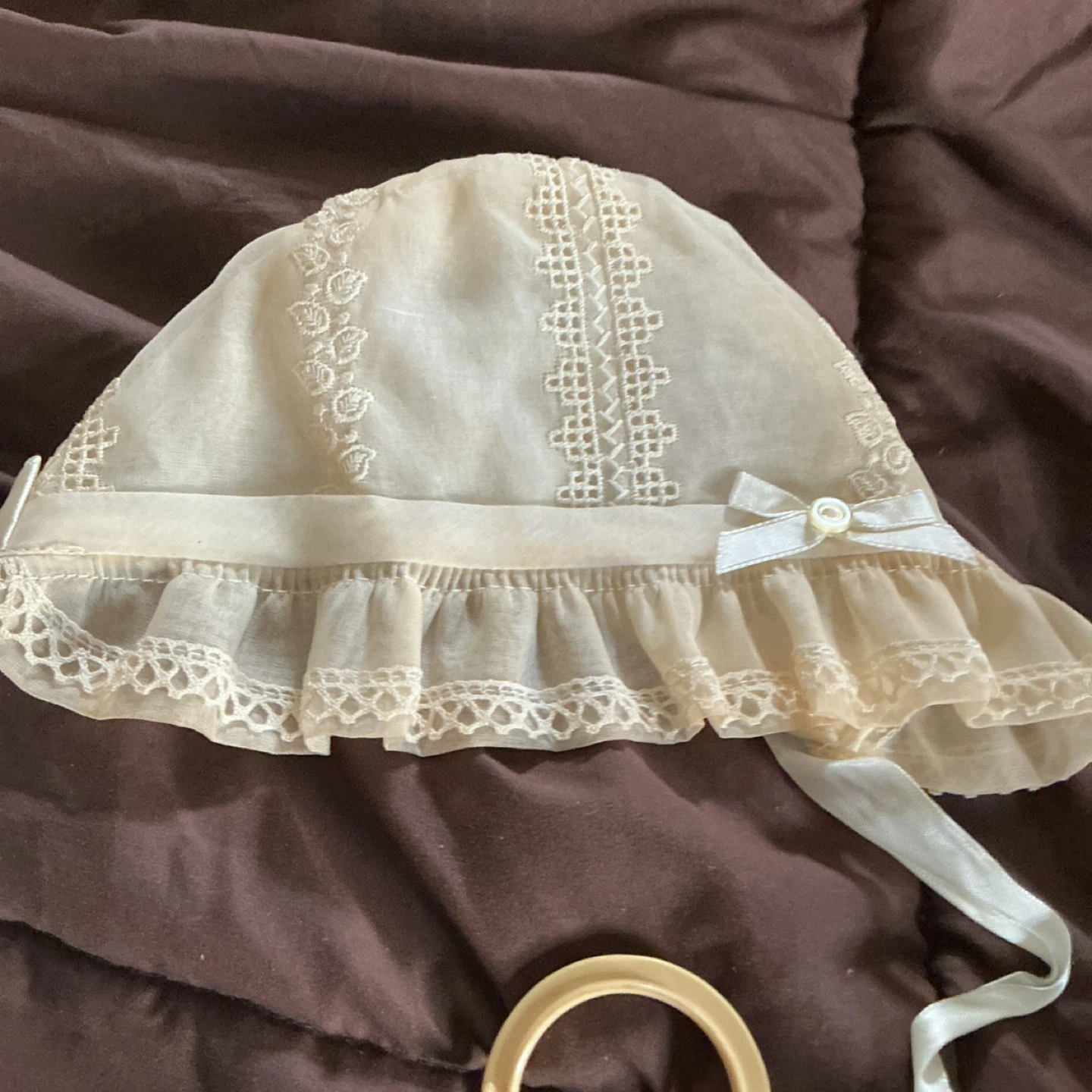Baby Christening Gown 1969 original - photo 2