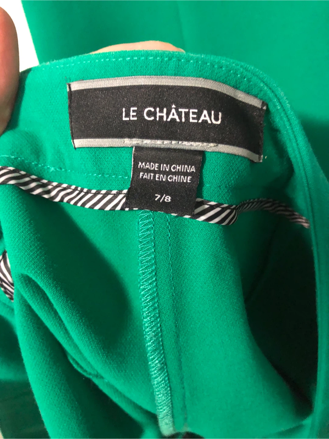 NEW Banana Republic black + green  pants - photo 3