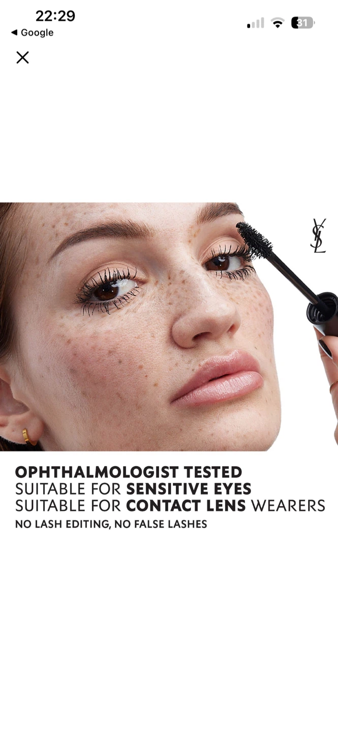 Yves Saint Laurent Lash Clash Mascara - Noir Black 2ml - photo 3