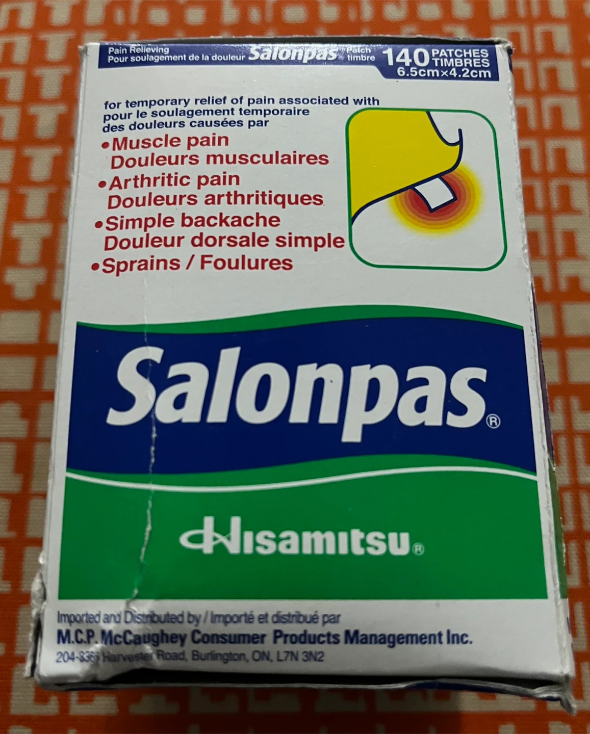 Salonpas Pain Relieving Patches - 140 Count - photo 2