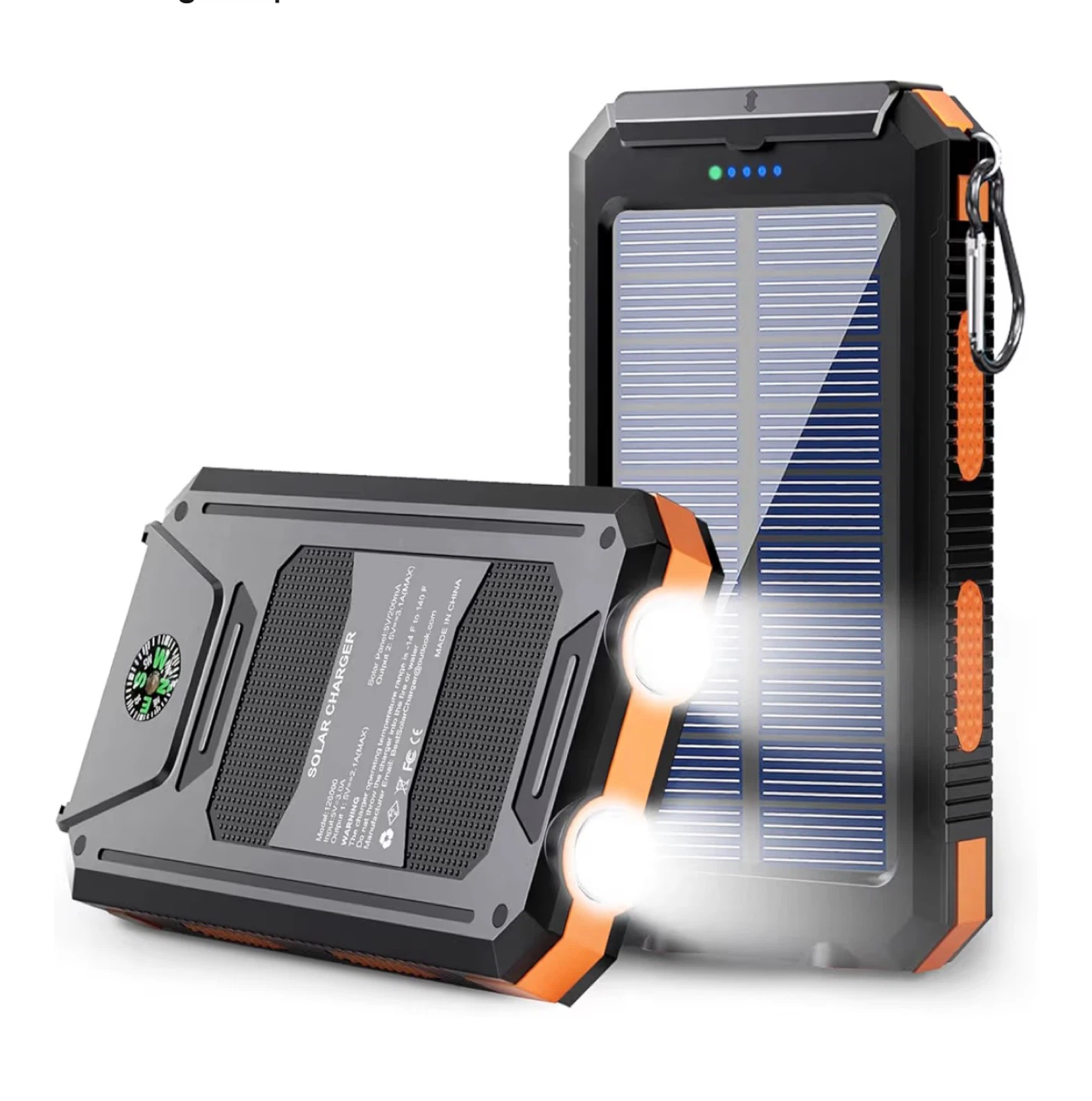 Solar Power Bank Charger 20000 mAh