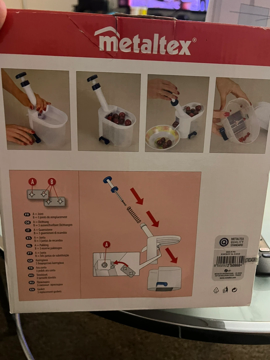 Metaltex Cherry Pitter - photo 2