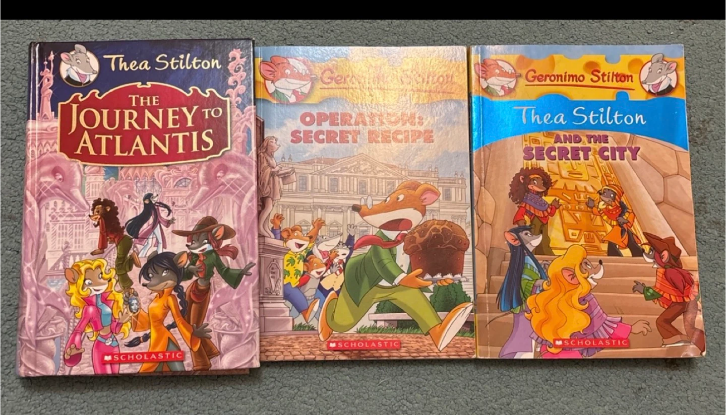 Thea Stilton Books (3 Pack)