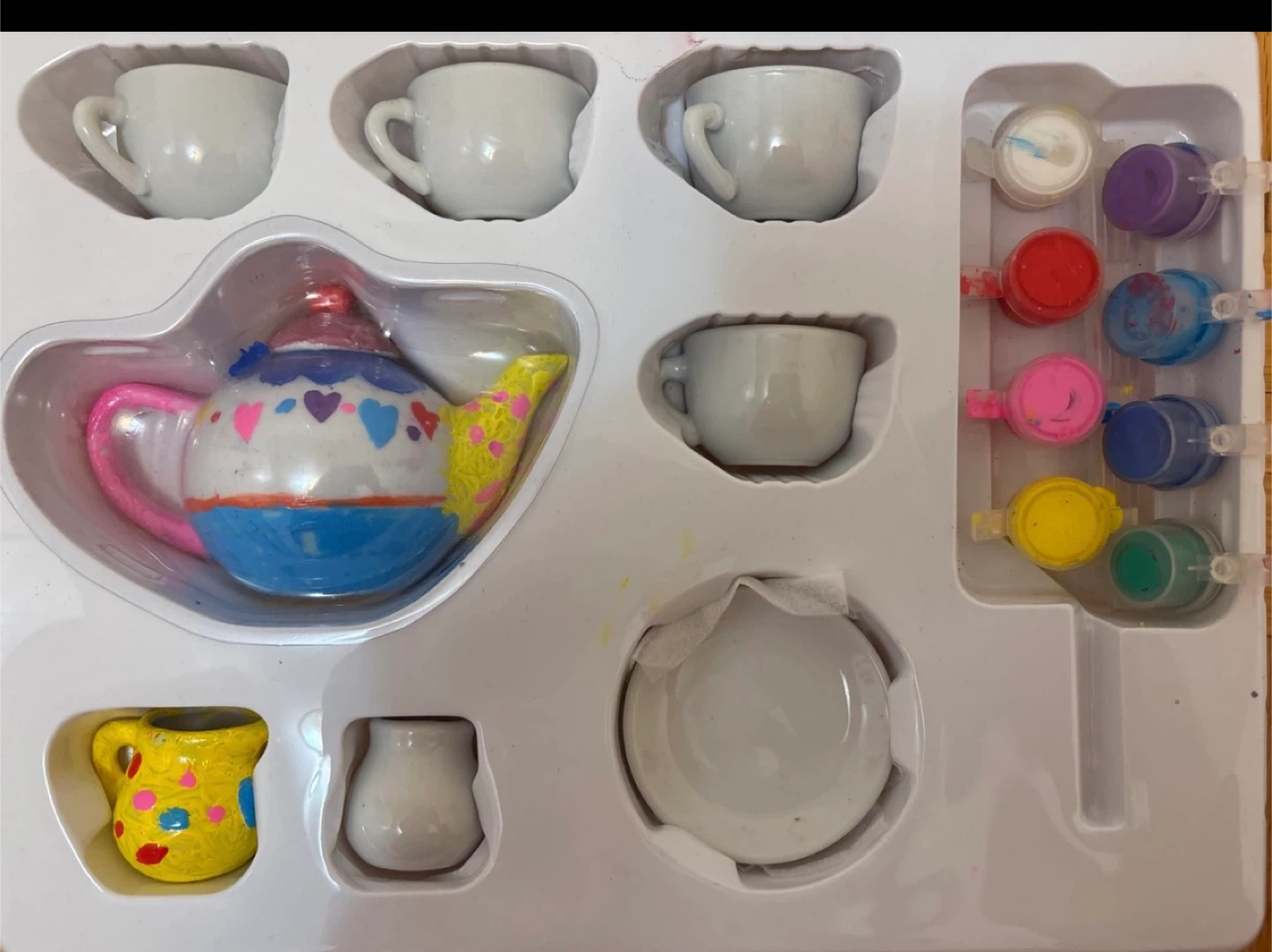 Paint a Ceramic Tea Set - photo 2